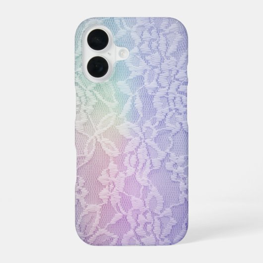 レインボーレース iPhone 16ケース (裏面)