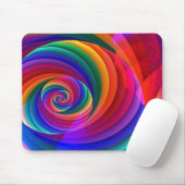 レインボーロイポップ マウスパッド (マウス)