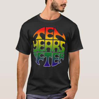 レインボーロゴクラシックTシャツ10年後 Tシャツ