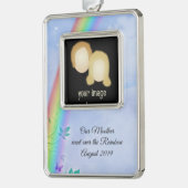 レインボーロスオーナメント シルバープレートフレームオーナメント (左)