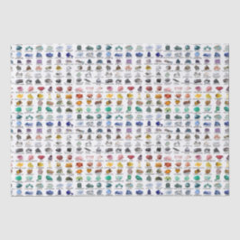 レインボーロックスクリスタルコレクションギフトティッシュペーパー 薄葉紙