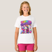 レインボーロックスター ユニコーンTシャツ Tシャツ (正面フル)
