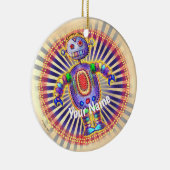 レインボーロボットオーナメント セラミックオーナメント (右)