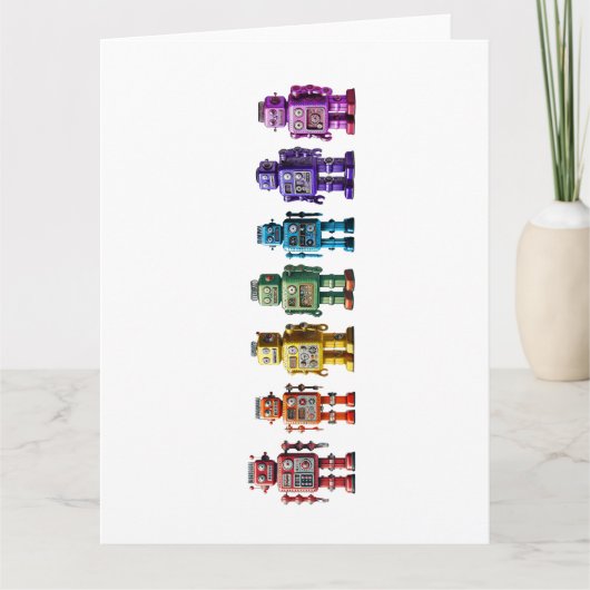 レインボーロボット カード (正面)