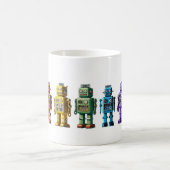 レインボーロボット コーヒーマグカップ (中央)