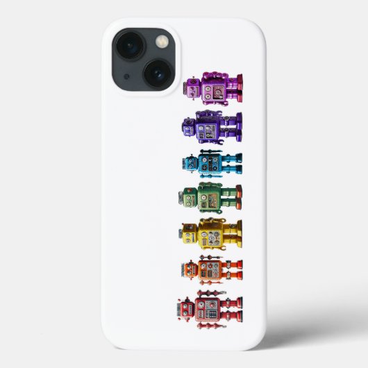 レインボーロボット Case-Mate iPhoneケース (裏面)
