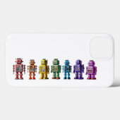 レインボーロボット Case-Mate iPhoneケース (裏面 (横))
