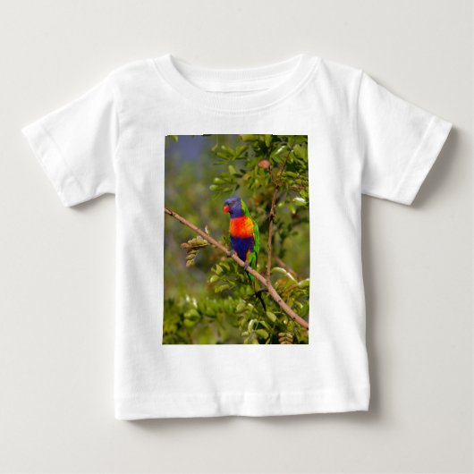 レインボーロリキート ベビーTシャツ (正面)