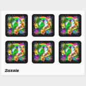 レインボーロリケエオウム スクエアシール (シート)