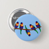 レインボーロリケッツ 缶バッジ (正面&裏面)