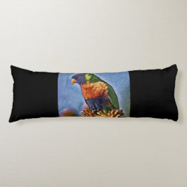 レインボーロリケートオウム ボディピロー