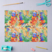 レインボーロリケートガーデン 薄葉紙 (クラフト)