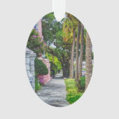 レインボーローに沿って歩く オーナメント (正面)