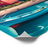 レインボーローオブホテルビーチ ポスター (角)