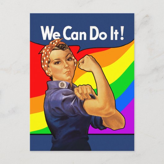 レインボーロージー ポストカード (正面)