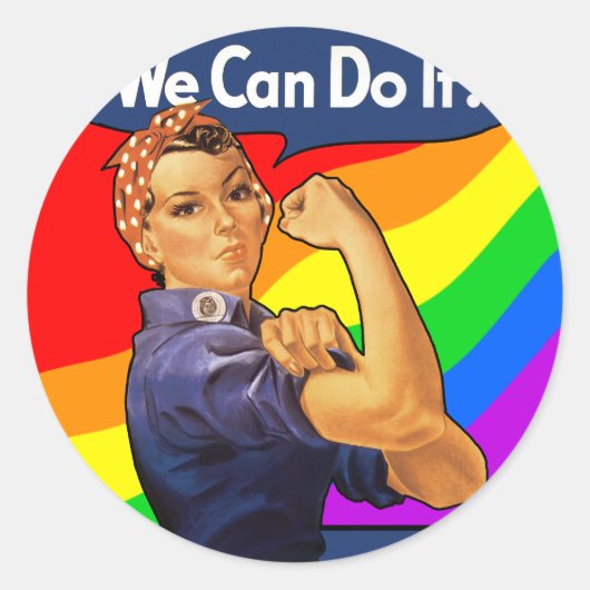 レインボーロージー ラウンドシール (正面)