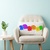 レインボーローズ ランバークッション (椅子)