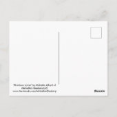 レインボーロータスポストカード ポストカード (裏面)