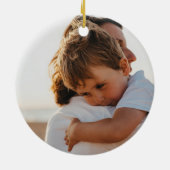 レインボーローチャールストンクリスマス セラミックオーナメント (裏面)