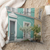 レインボーローチャールストンパーソナライズされた装飾用クッション クッション (ブランケット)