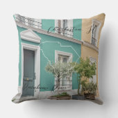 レインボーローチャールストンパーソナライズされた装飾用クッション クッション (正面)