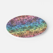 レインボーロードバイク ペーパープレート (アングル)