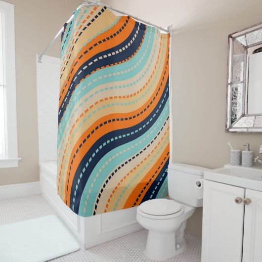 レインボーロード シャワーカーテン (インサイチュ)