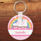 レインボーローラースケート キーホルダー (正面)