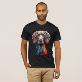 レインボーワイマラン Tシャツ (正面フル)