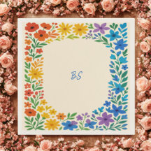 レインボーワイルドフラワー素朴フローラ結婚ズ