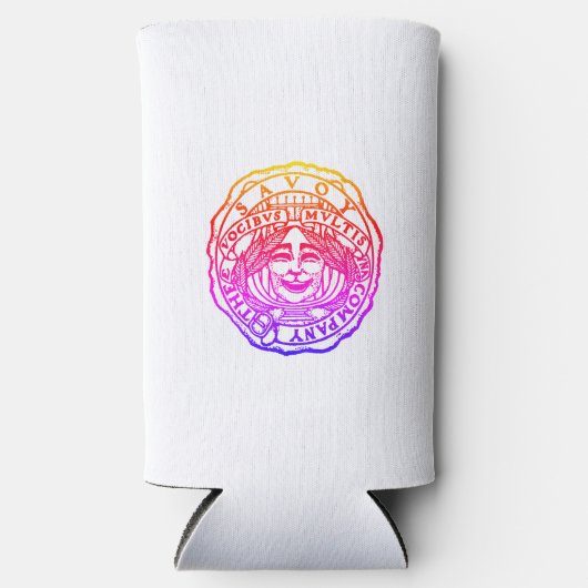 レインボーワインタンブラー スリム缶クーラー (正面)