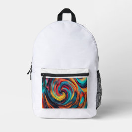 レインボーワンダーラスト プリントバックパック