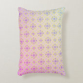 レインボーヴィンテージパステルアクセントピロー アクセントクッション (正面(垂直))