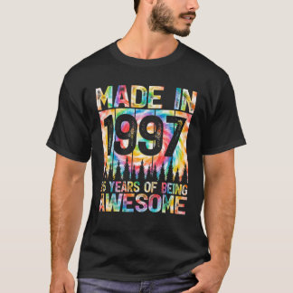 レインボーヴィンテージ1997 25歳素晴らし25T Tシャツ