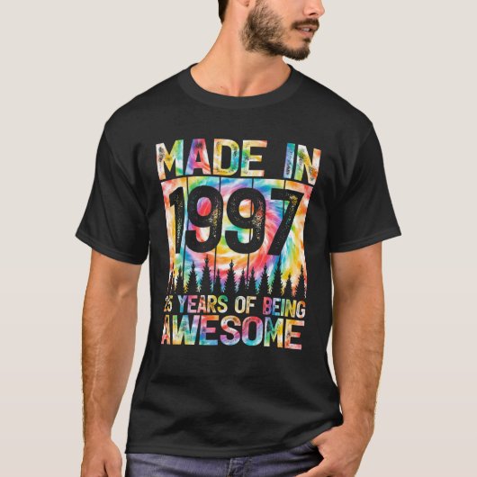 レインボーヴィンテージ1997 25歳素晴らし25T Tシャツ (正面)