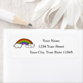 レインボー住所 シール (インサイチュ)