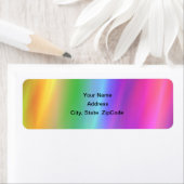 レインボー住所 シール (インサイチュ)