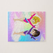 レインボー体操ギムナストパズル ジグソーパズル (横)