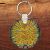 レインボー体 – キーチェーン (正面)