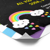 レインボー先生新学期フライヤー ポスター (角)