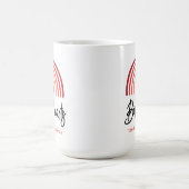 レインボー先生鑑賞引用文マグ コーヒーマグカップ (中央)