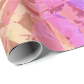 レインボー凍っていクリスタル： ラッピングペーパー (ロールコーナー)