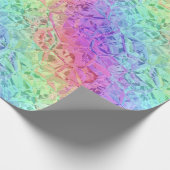 レインボー凍っていクリスタル：ラッピング紙 ラッピングペーパー (角)