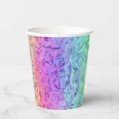レインボー凍っていクリスタル： 紙コップ (正面)