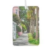 レインボー列に沿って歩く カーエアーフレッシュナー (正面)