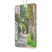 レインボー列に沿って歩く カーエアーフレッシュナー (左)