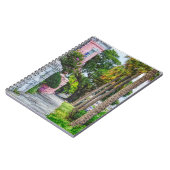 レインボー列に沿って歩く ノートブック (左側)