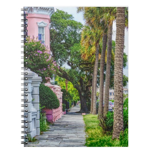 レインボー列に沿って歩く ノートブック (正面)