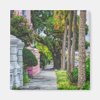 レインボー列に沿って歩く マグネット