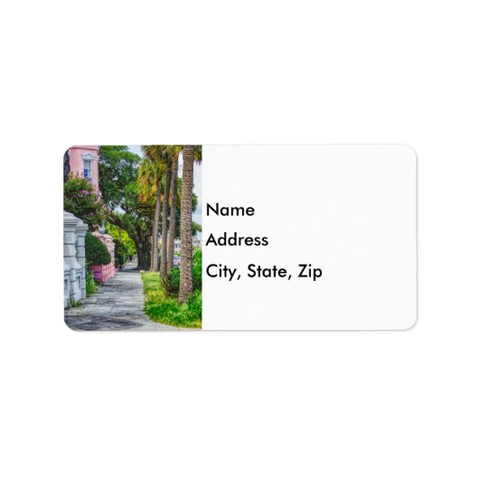 レインボー列に沿って歩く ラベル (正面)